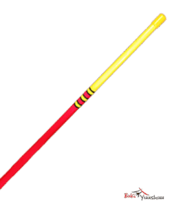 B-02 Triple Stripe Colored End Bo Staff