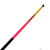B-02 Triple Stripe Colored End Bo Staff