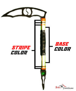 Alternative view of VK-05 Golden Metallic Viper Kama