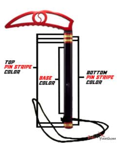 Alternative view of FK-09 Classic Black Flying Kama